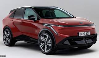 Nissan Qashqai electric render Avarvarii - front 3/4